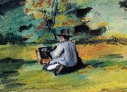 Paul Cezanne Ein Maler bei der Arbeit Spain oil painting artist